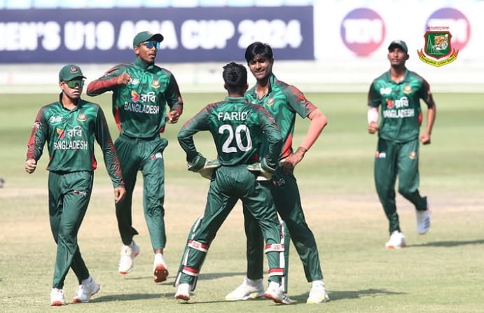 এশিয়া কাপ শিরোপা ধরে রাখার মিশনে‌ নামছে বাংলাদেশ জাতীয় অনূর্ধ্ব ১৯  ক্রিকেট  দল