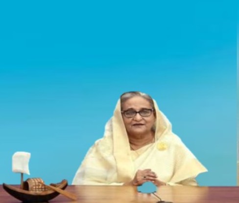শেখ হাসিনার বিদ্বেষমূলক বক্তব্য প্রচারে নিষেধাজ্ঞা চেয়ে ট্রাইব্যুনালে আবেদন