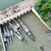 চিলমারী-রৌমারী নৌরুটে ড্রোন দিয়ে নজরদারি